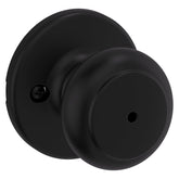 COVE KNOB PRIVACY MATTE BLACK